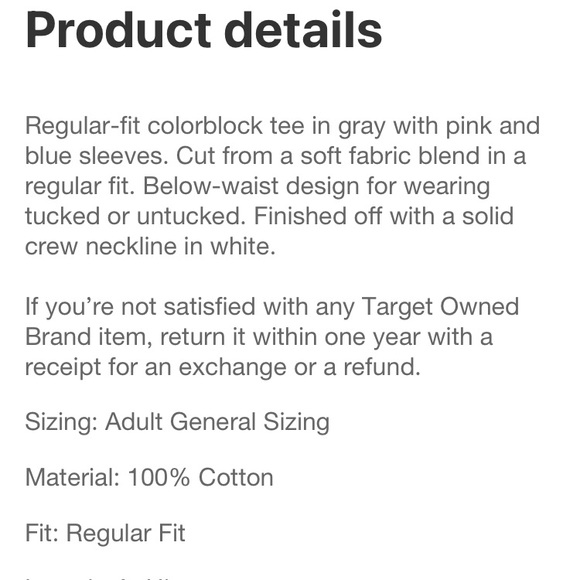 Original Use colorblock tee shirt - Picture 13 of 13